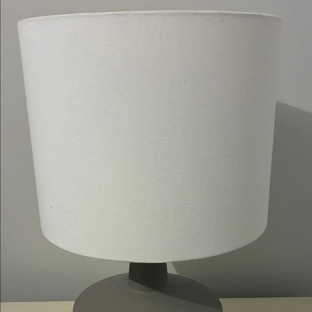West Elm Wood & Ceramic Table Lamp